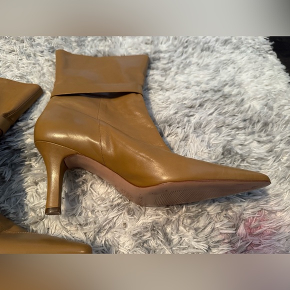 vintage leather heeled boots - Picture 4 of 14